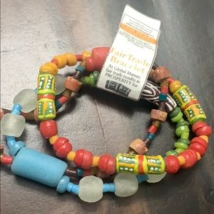 Fair trade bracelet colorful